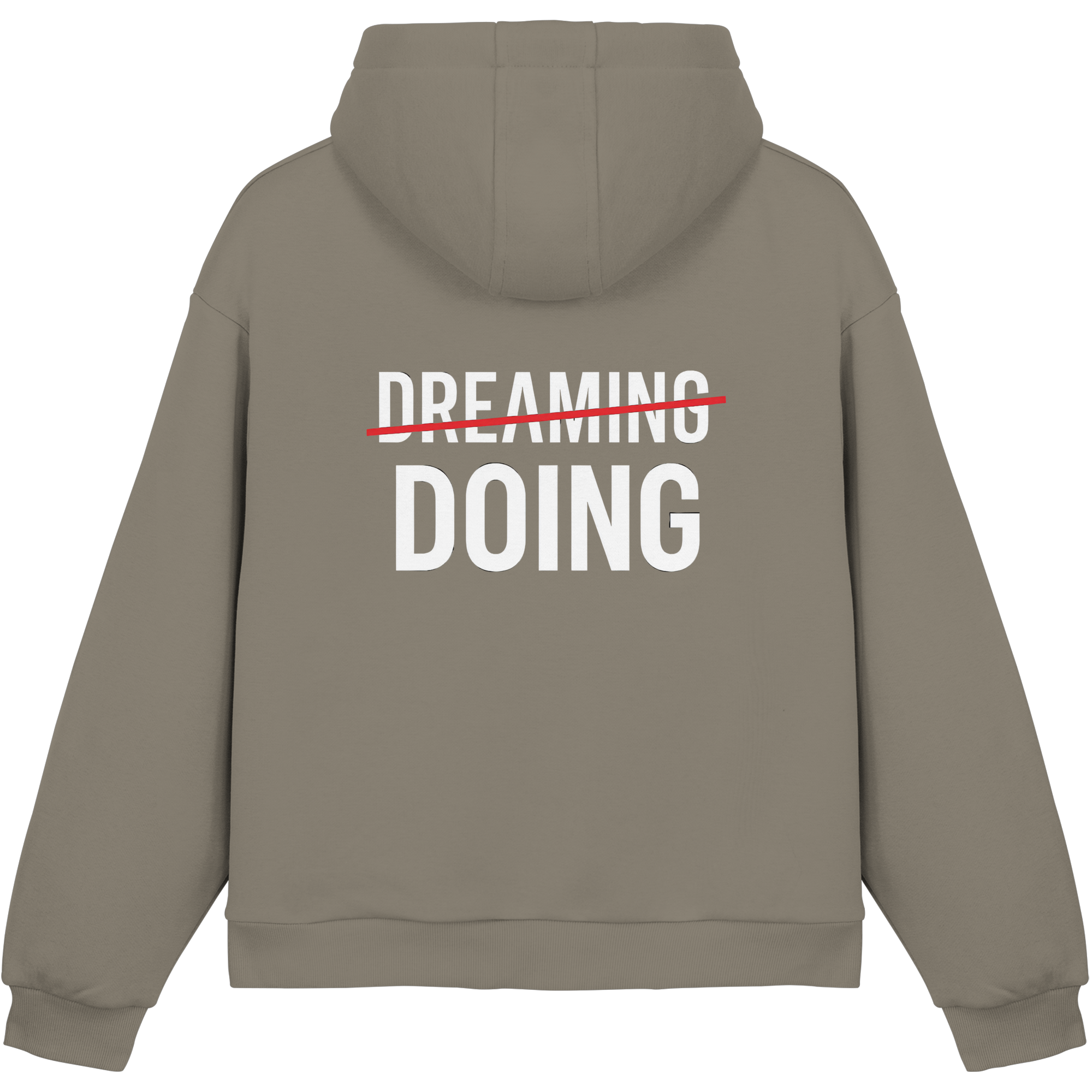 Dreaming<Doing - Fluffy Boxcut Hoodie