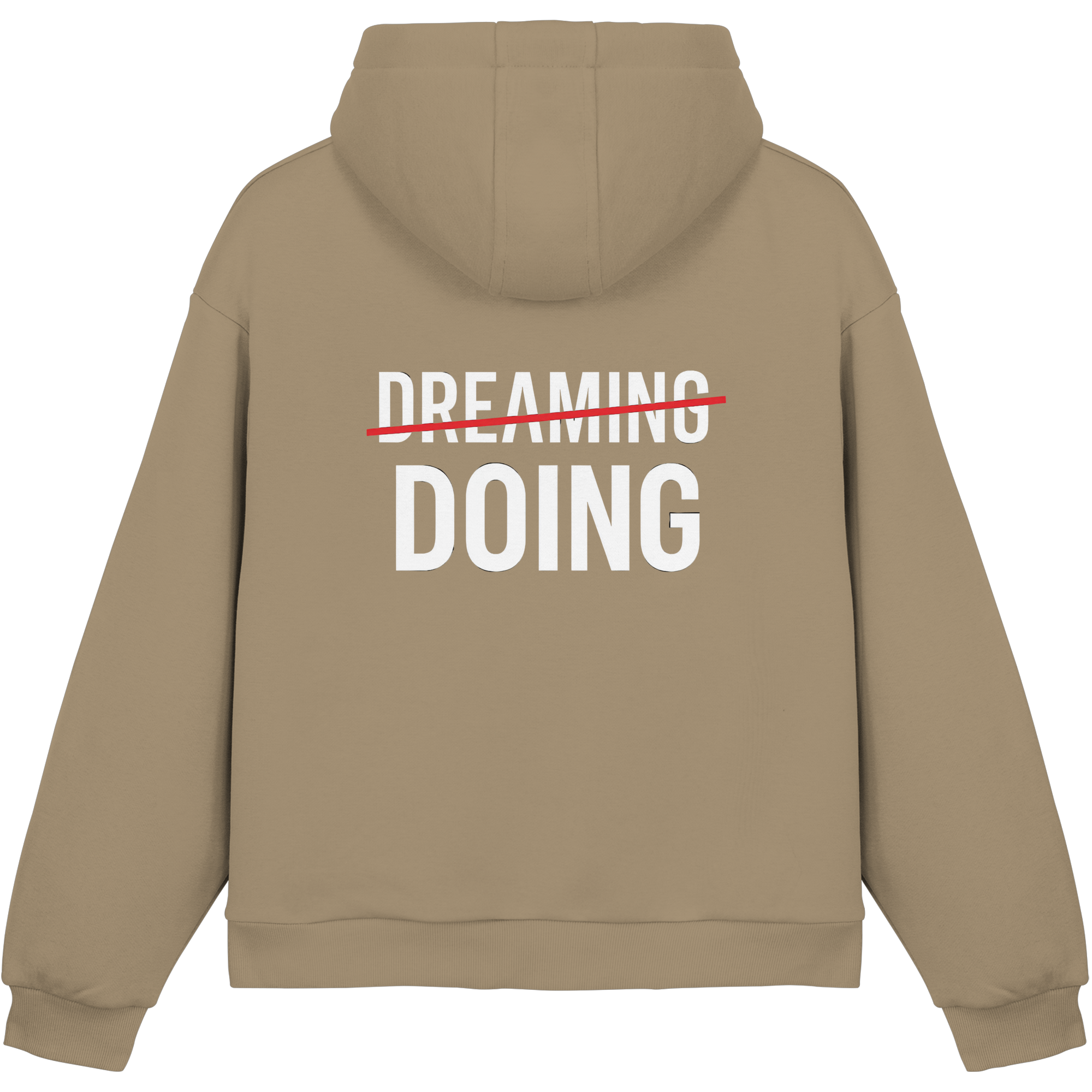 Dreaming<Doing - Fluffy Boxcut Hoodie