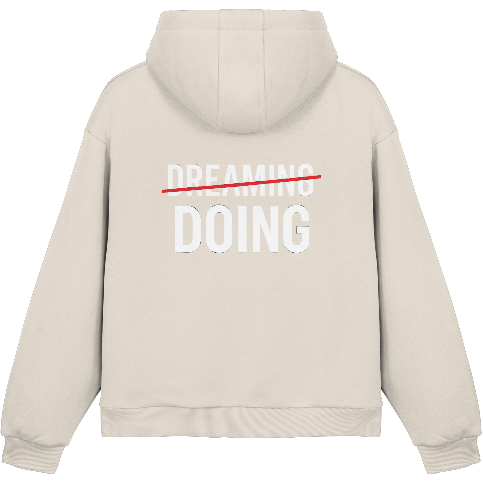Dreaming<Doing - Fluffy Boxcut Hoodie